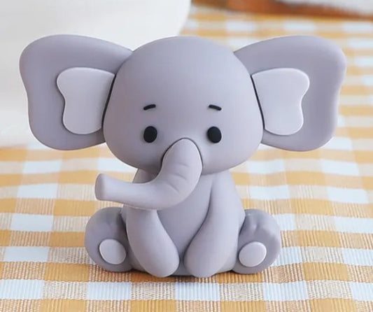 Taarttopper Figuren Baby Olifantjes – Set van 3 – foto 2