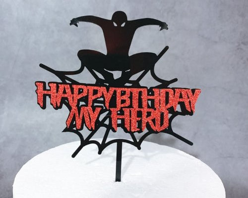 Maak je eigen Spiderman Taart of Cupcakes