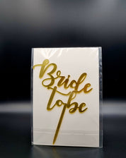 Bride to Be - Gold