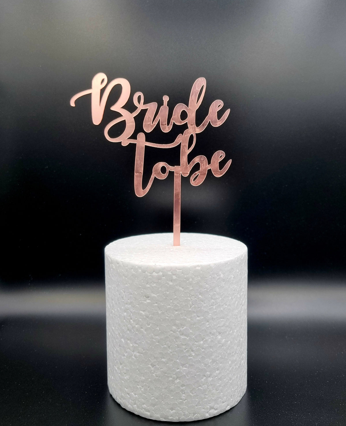 Taarttopper Bride to Be – Rosé – foto 2