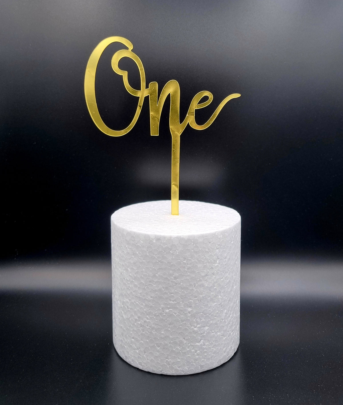 Taarttopper One – Goud – foto 2
