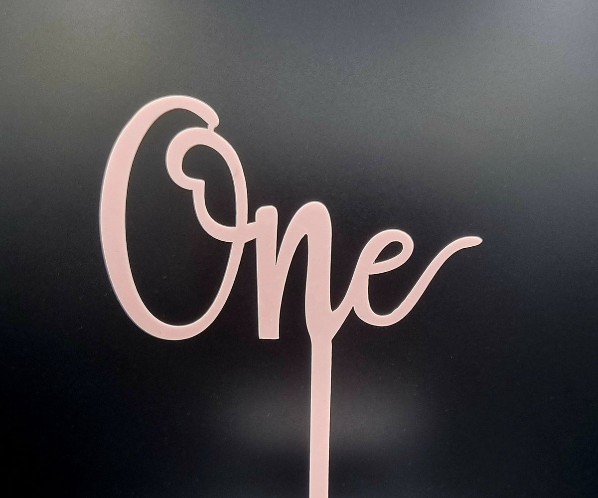 Taarttopper One – Roze – foto 3
