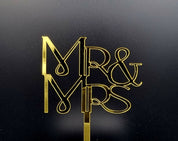 MR & MRS - Elegant - Goud