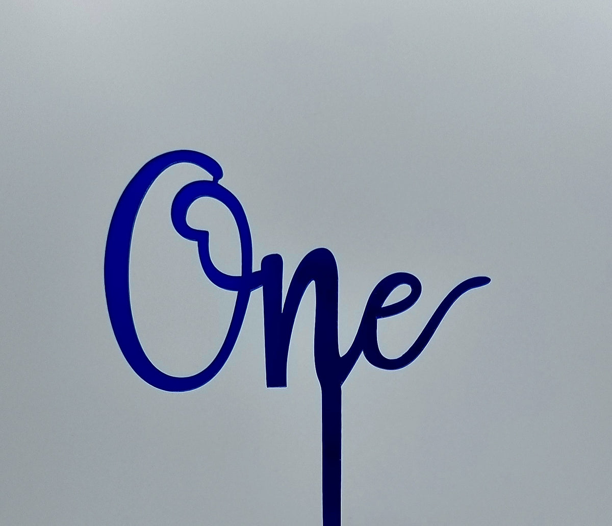 Taarttopper One – Blauw – foto 3