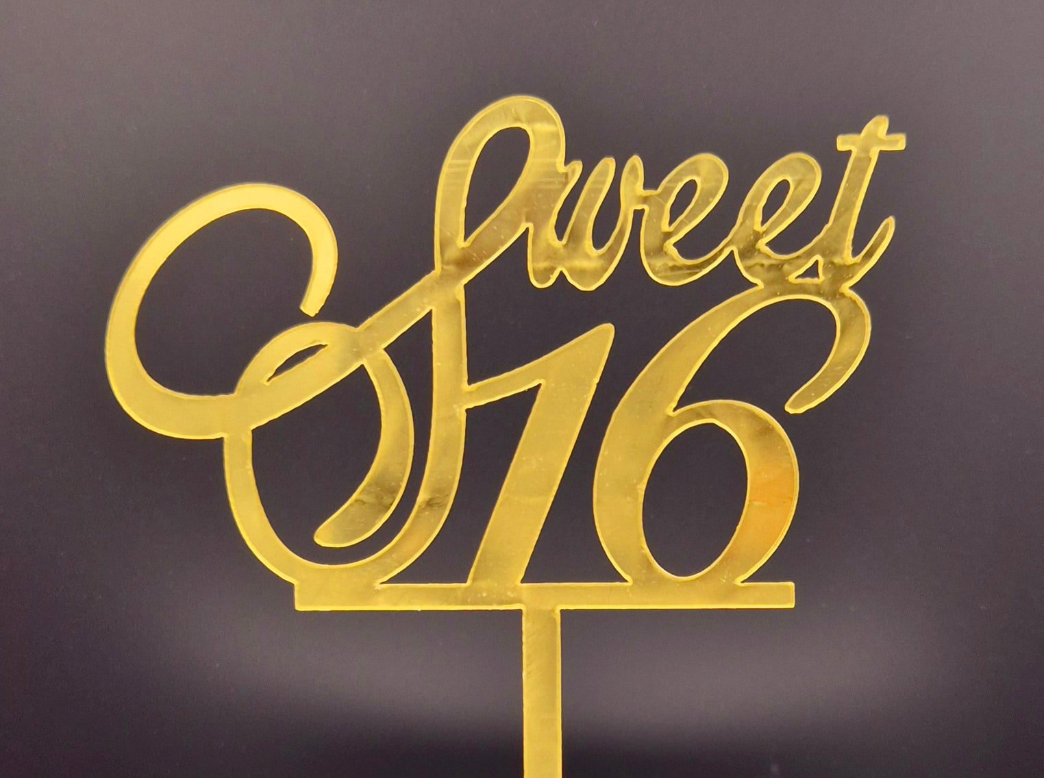 Sweet 16 - Elegant - Gold