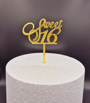 Sweet 16 - Elegant - Gold