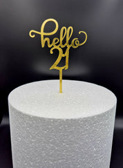 Hello 21 - Gold