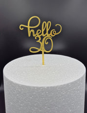 Hello 30 - Gold