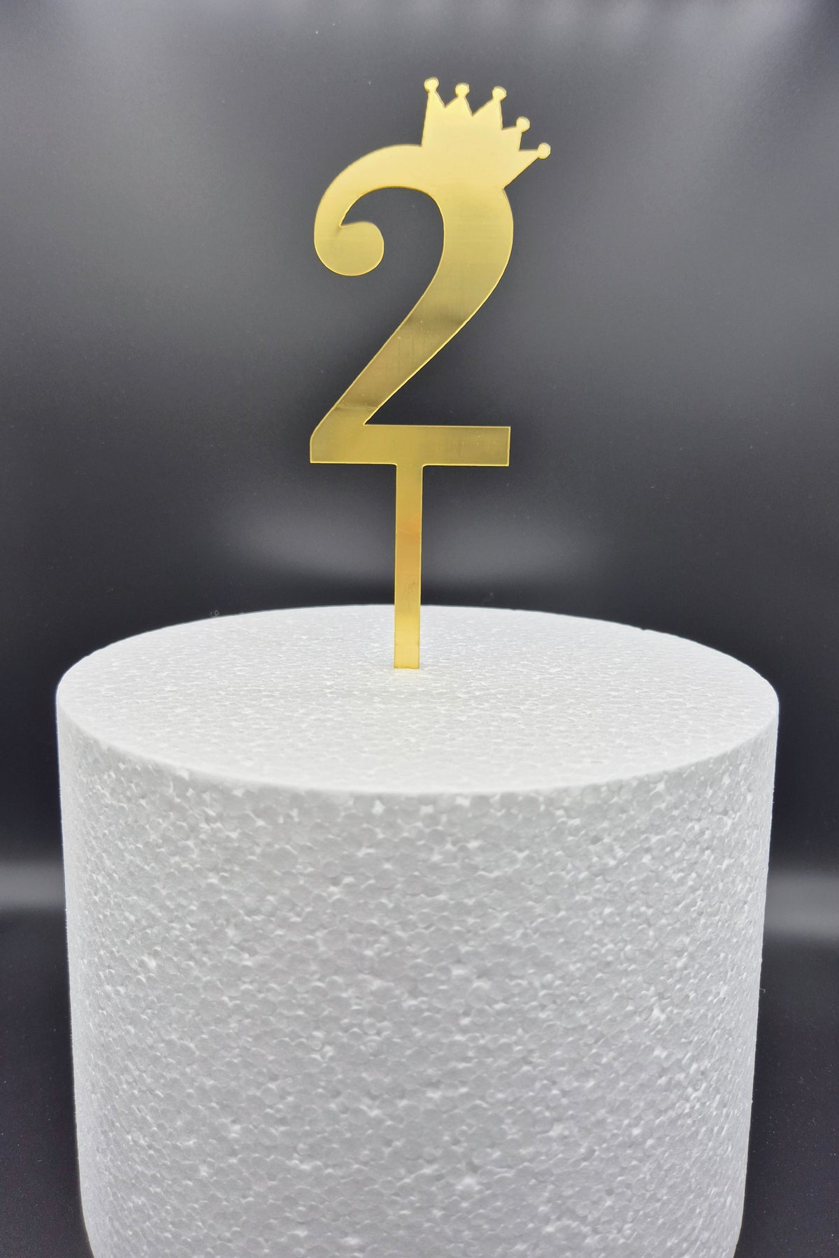 Cijfer Taarttopper 0-9 – Large 17 cm – foto 2