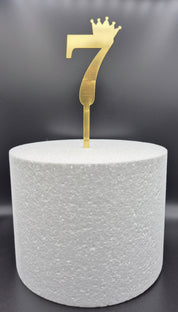 Taarttoppers - Cijfers - Large (17 cm) - 0-9