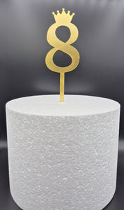 Taarttoppers - Cijfers - Large (17 cm) - 0-9