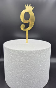 Taarttoppers - Cijfers - Large (17 cm) - 0-9
