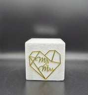 MR & MRS - Side Topper - Gold