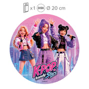 K-Pop Kandy Stars Taartdecoratie – Eetbare Taartprint – Dekora