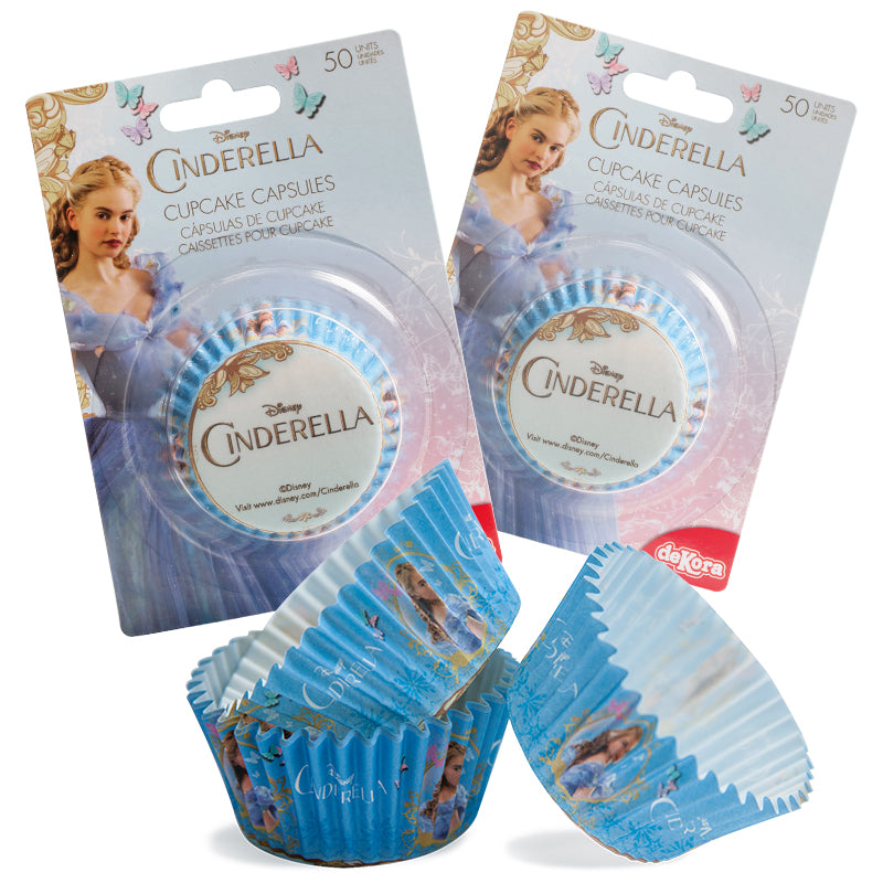 Cinderella Cupcake Vormpjes – 50 stuks – foto 2