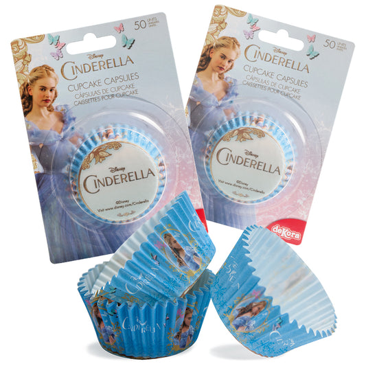 Cinderella Cupcake Vormpjes – 50 stuks – foto 2
