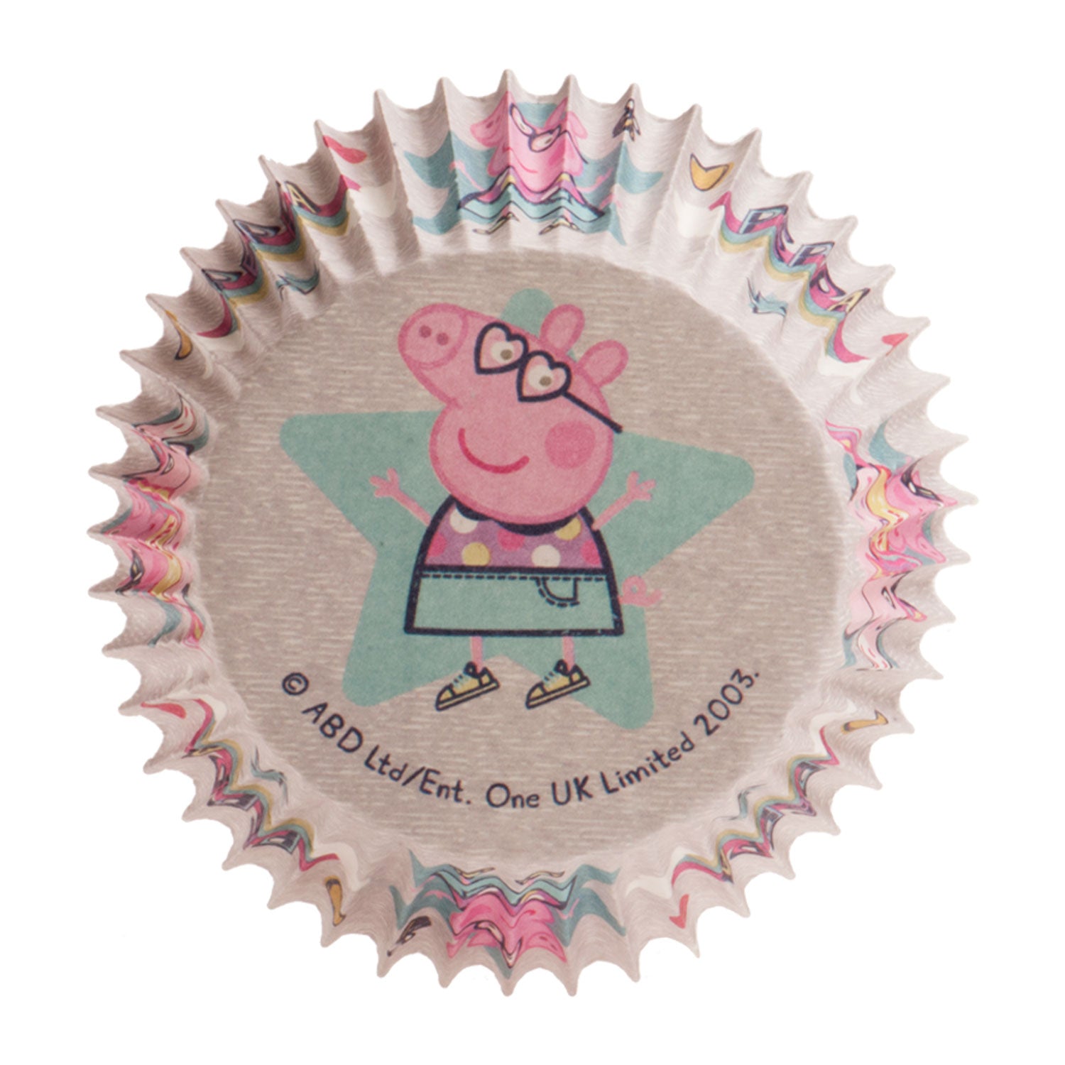 Peppa Pig Cupcake Vormpjes – 25 Wrappers