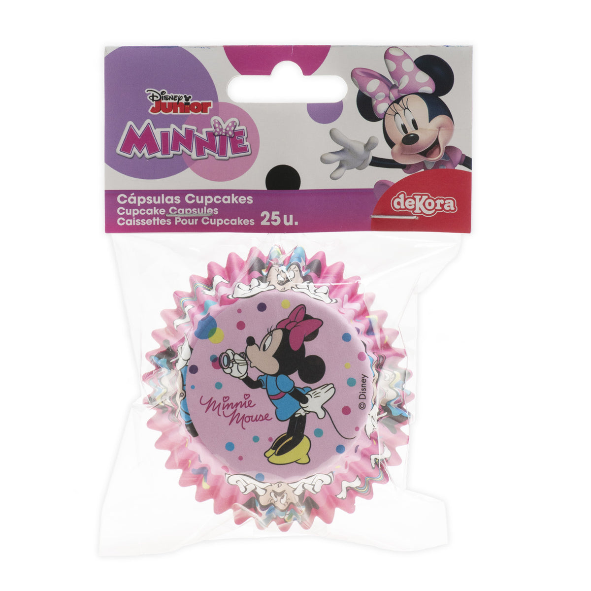 Minnie Mouse Cupcake Vormpjes – 25 stuks – foto 4