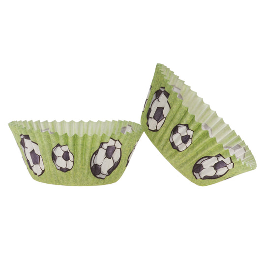 Voetbal Cupcake Vormpjes – 25 stuks