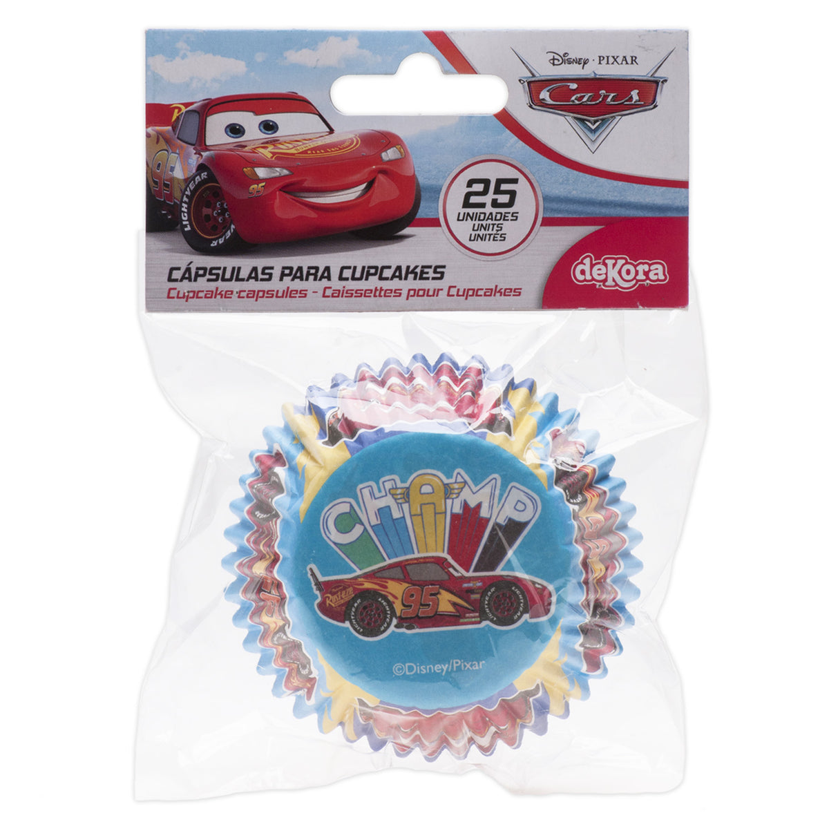 Cars Cupcake Vormpjes – 25 stuks – foto 3