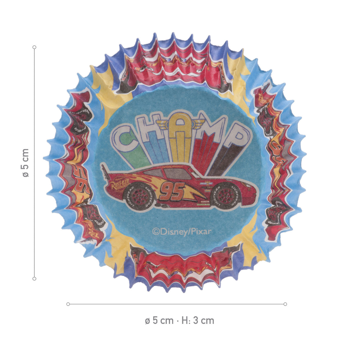 Cars Cupcake Vormpjes – 25 stuks – foto 4