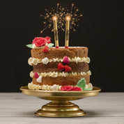 Taartfonteinen Goud – 12 cm – Set van 2 stuks