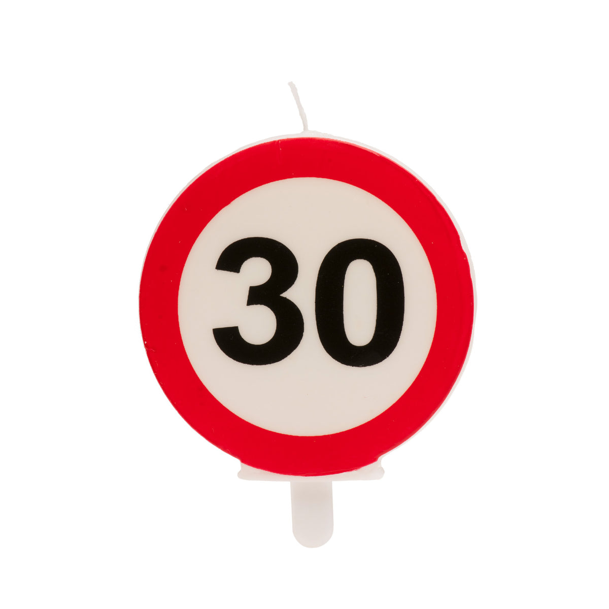 Verjaardagskaars Verkeersbord – 18 t/m 60 jaar – foto 9