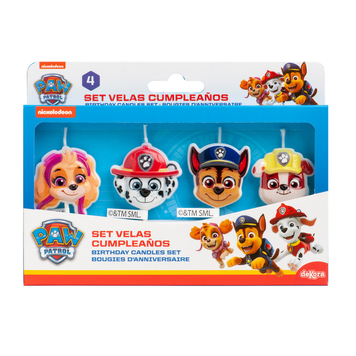 Paw Patrol Taartset met Kaarsjes