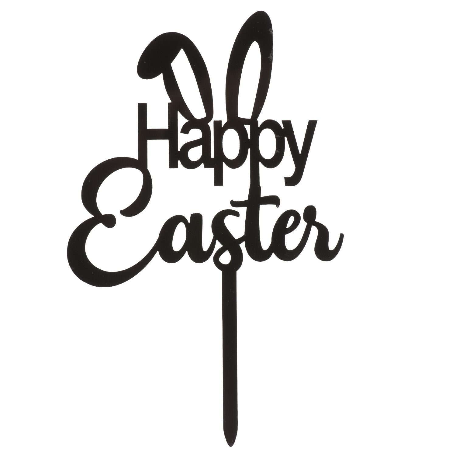 Happy Easter Taarttopper – 16,5 x 10,5 cm