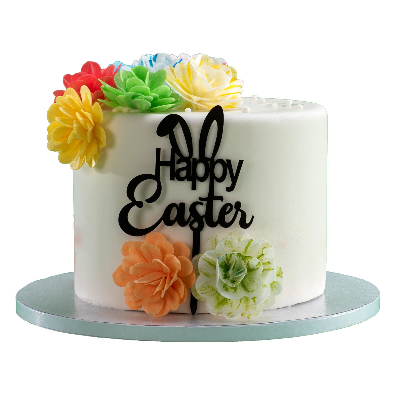 Happy Easter Taarttopper – 16,5 x 10,5 cm