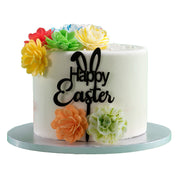 Happy Easter Taarttopper – 16,5 x 10,5 cm