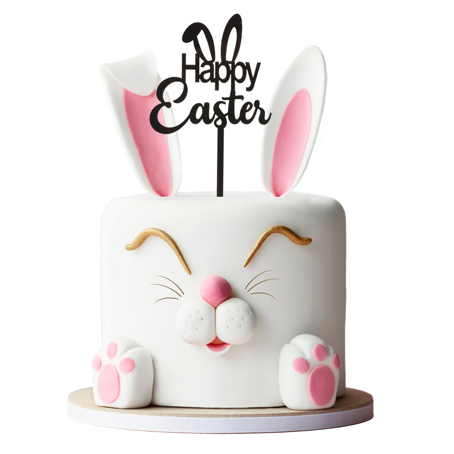 Happy Easter Taarttopper – 16,5 x 10,5 cm
