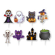Halloween Cupcake Toppers – 16 stuks