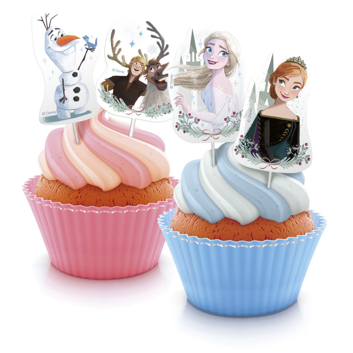Frozen Cupcake Toppers – 16 stuks – foto 5