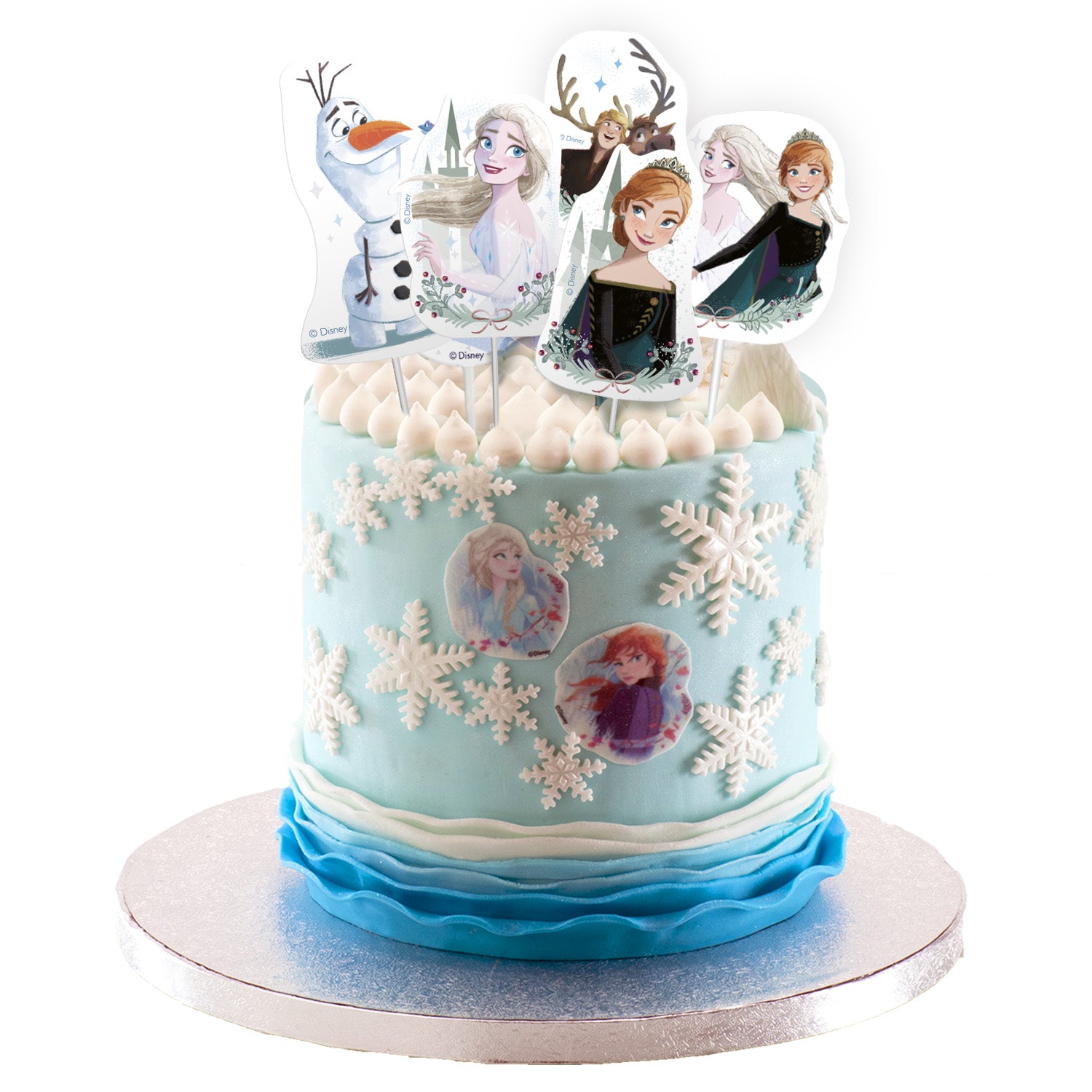 Frozen - Cupcake Toppers - 16 stuks per set
