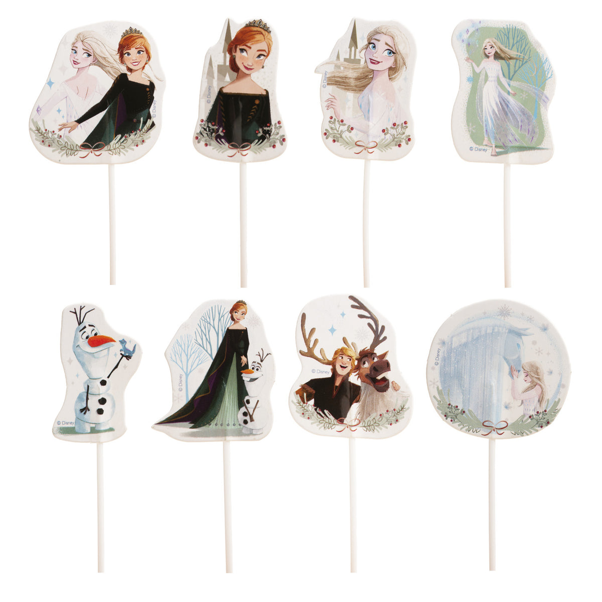 Frozen Cupcake Toppers – 16 stuks