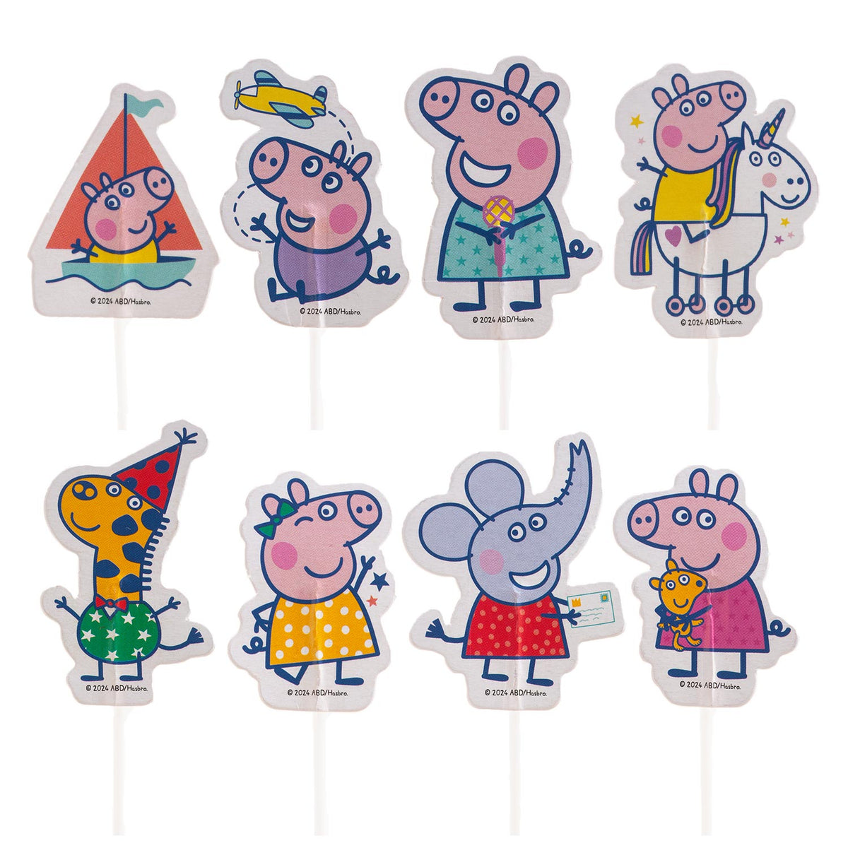 Peppa Pig Cupcake Toppers – 16 stuks