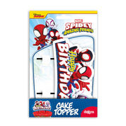 Spider-Man Happy Birthday Taarttopper – Miles Morales & Spider-Gwen – 17,5 cm