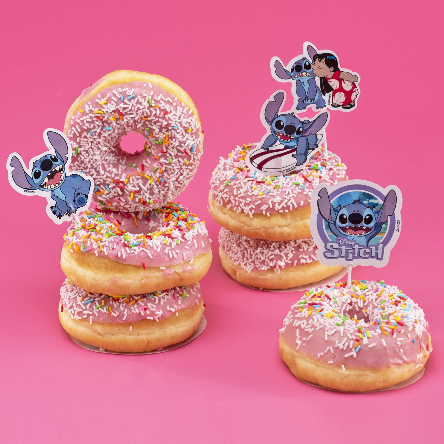 Lilo & Stitch Cupcak toppers – 16 stuks