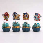 Sonic - Cupcake Toppers - 16 stuks per set