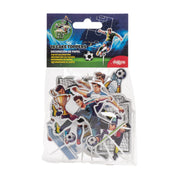 Voetbal Taartdecoratie Set - 16 Cupcake toppers - Voetballers, Doel & Voetbal