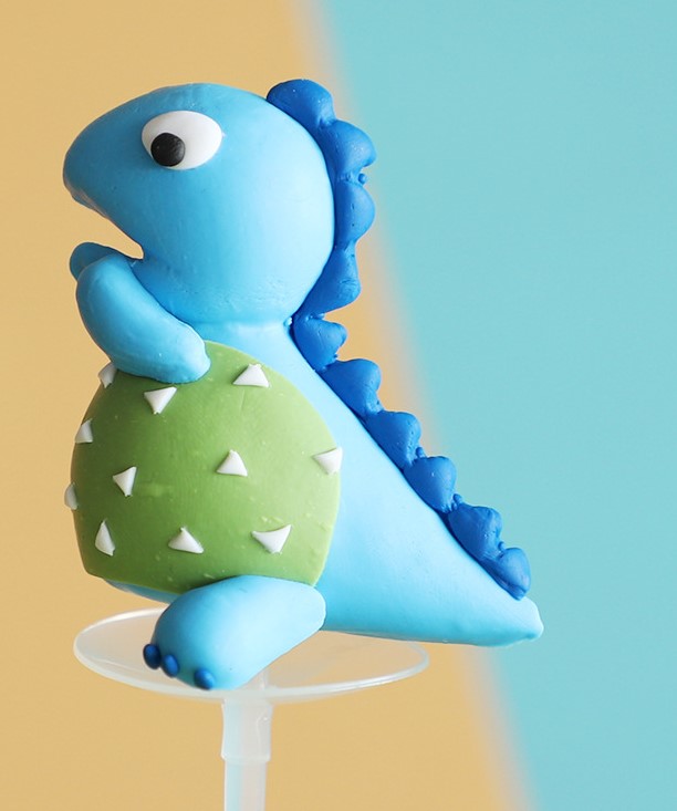 Set taarttoppers Dino's