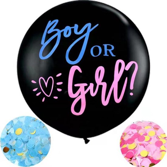 Boy or Girl Ballon - Gender Reveal