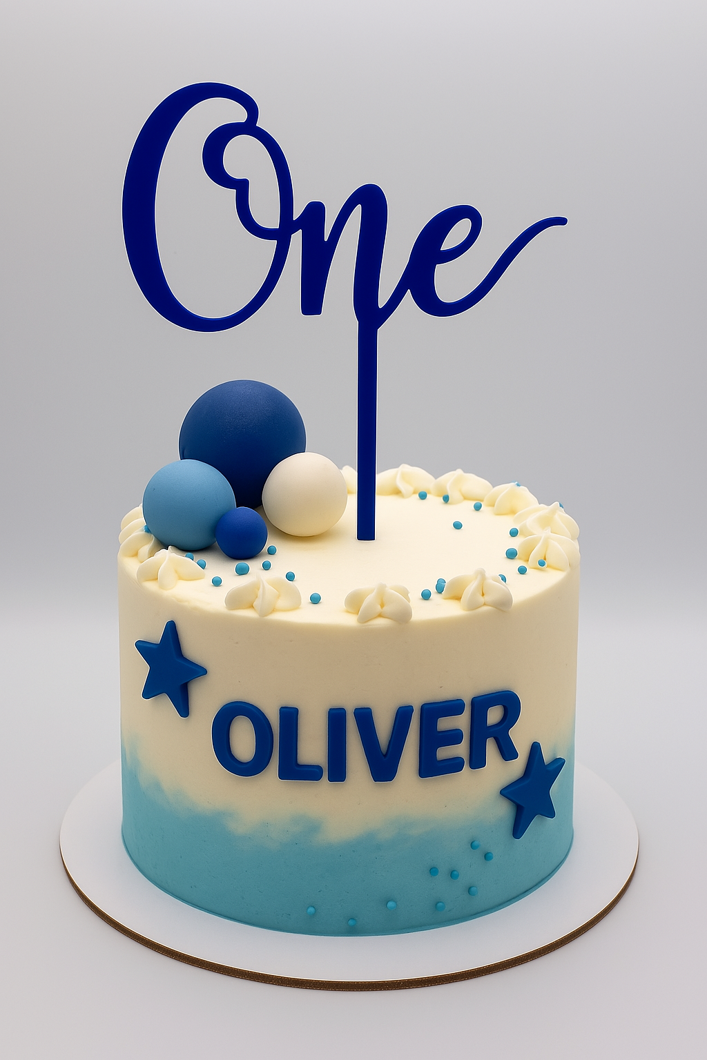 Taarttopper One – Blauw