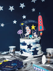T-0736 - Taartdecoratie set (7 stuks) ruimte