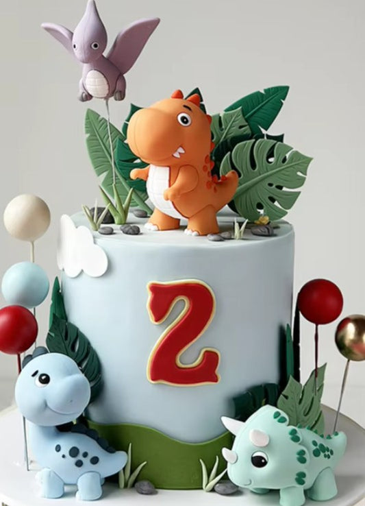 Taarttopper Figuren Dino – Complete Set