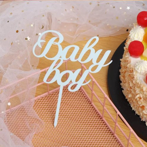 Taarttopper Baby Boy – Geboorte Jongen
