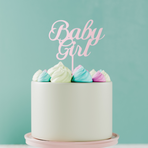 Taarttopper Baby Girl – Geboorte Meisje