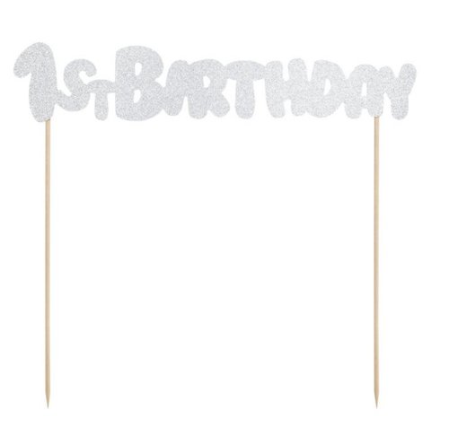 T-0246_Taartdecoratie_1st_Birthday_Eerste_Verjaardag_Zilver_m.jpg