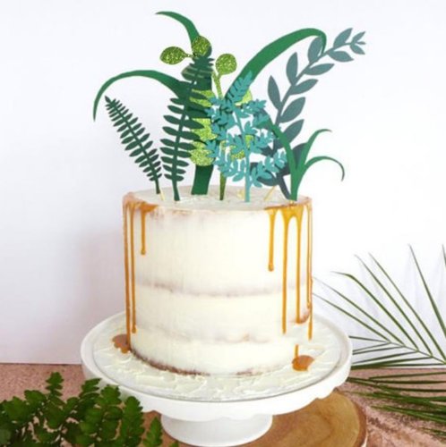 T-0304_Taartdecoratie_Taarttopper_Natuur_Planten_Bladeren_Groen_m.jpg